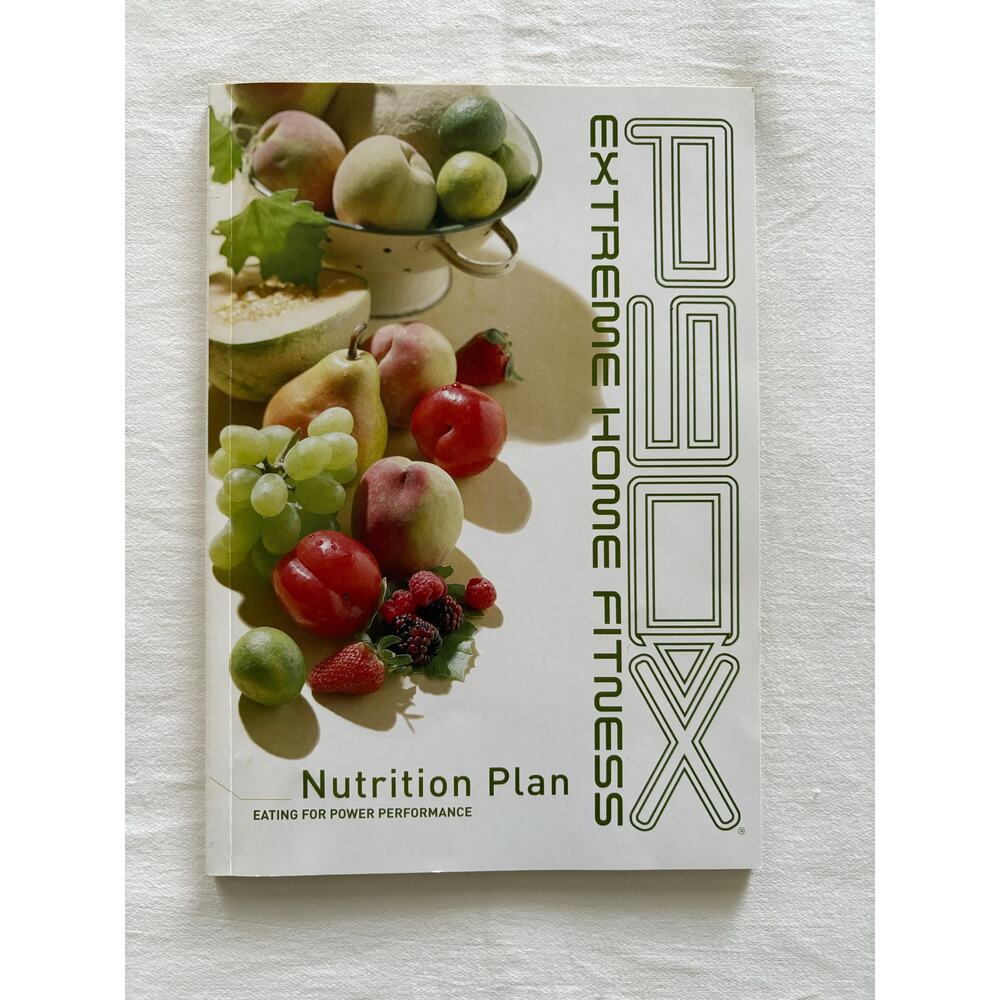 P90X Nutrition Plan Eating For Power Performance Book